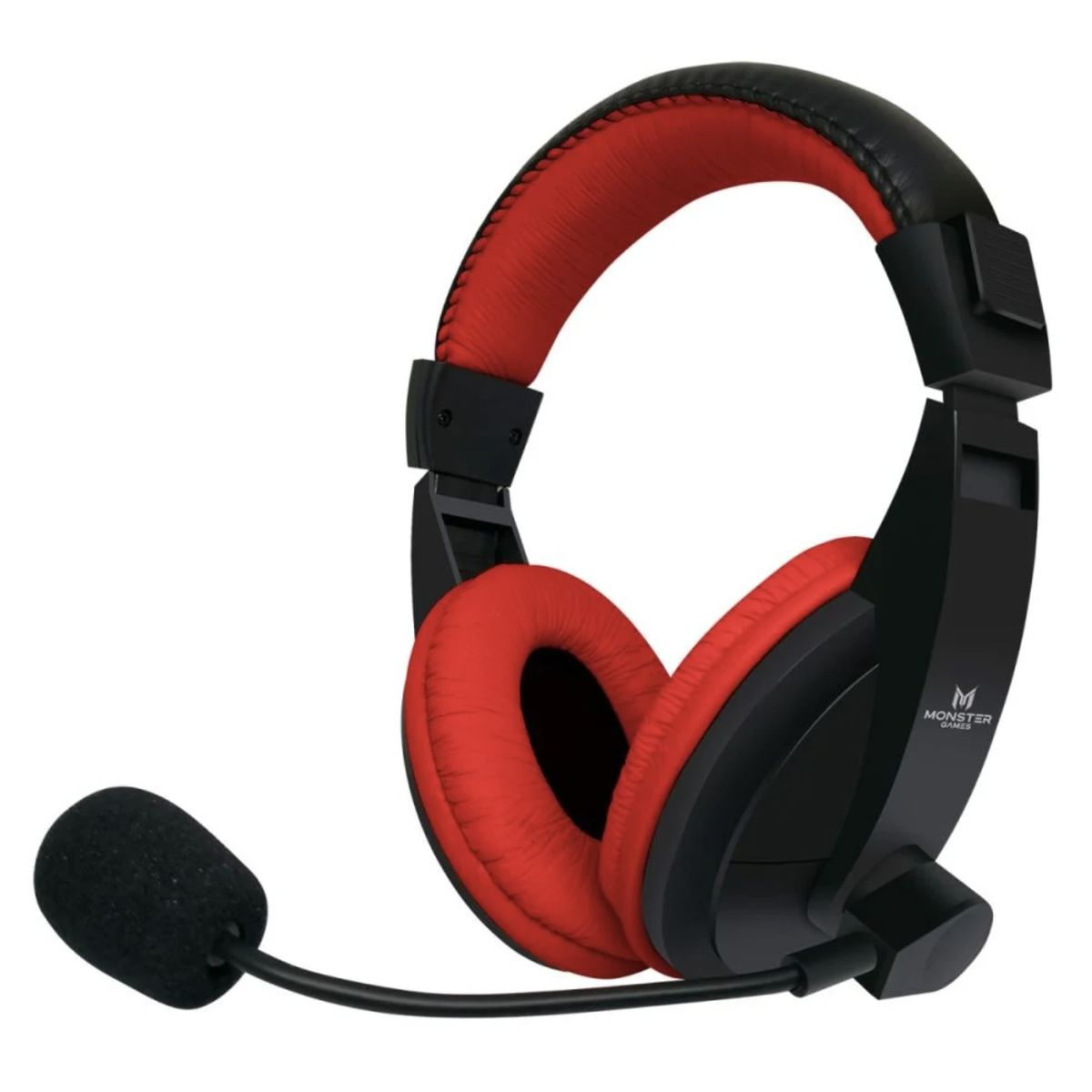 MONSTER GAMES - 550Rd Headset Gamer Monster Loud Red