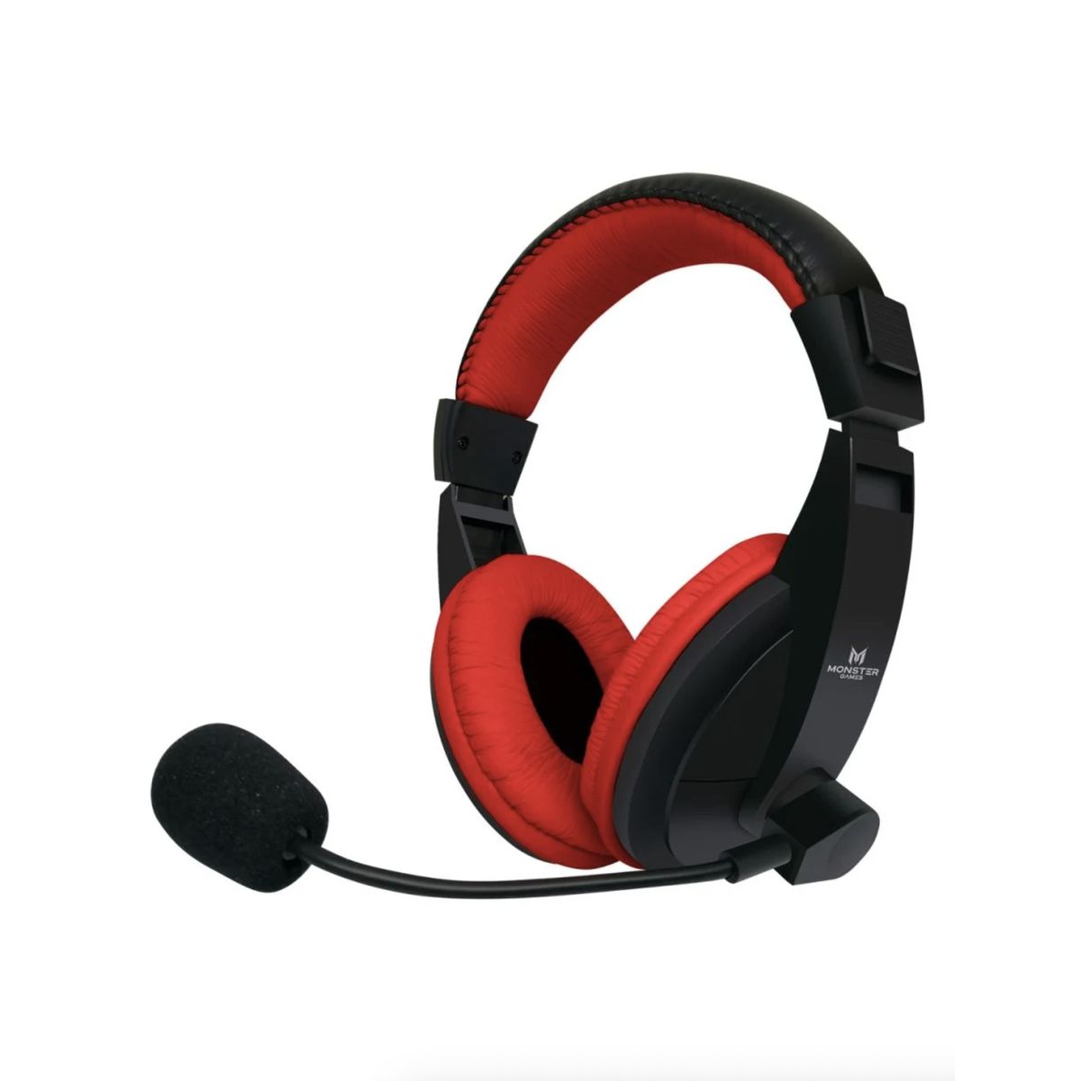 MONSTER GAMES - 550Rd Headset Gamer Monster Loud Red
