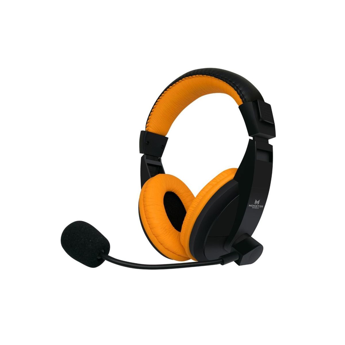 MONSTER GAMES - 550Rg Headset Gamer Monster Loud Orange