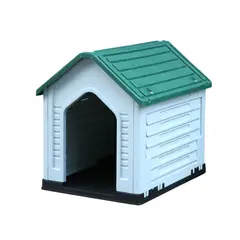 GENERICO - Casa de perro 67x52x60cm verde casa viva