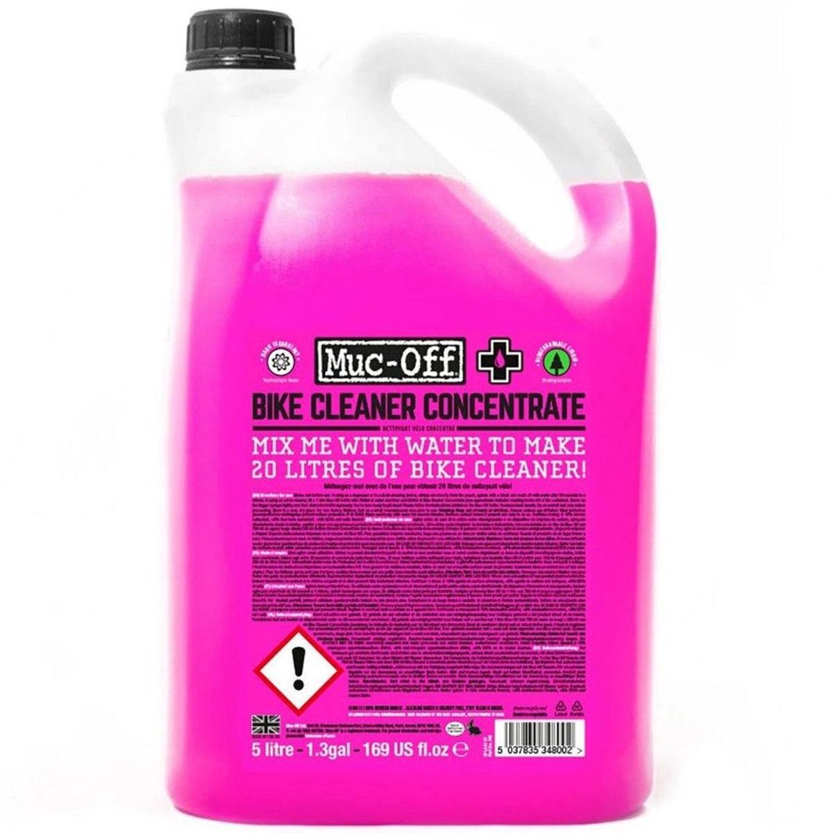 MUC OFF - Limpiador bike cleaner concentrado Muc-Off workshop 5000ml