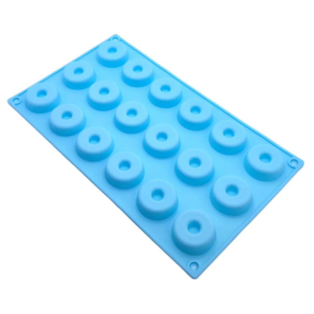 GENERICO - Molde de Silicona Diseño Mini Donuts Celeste