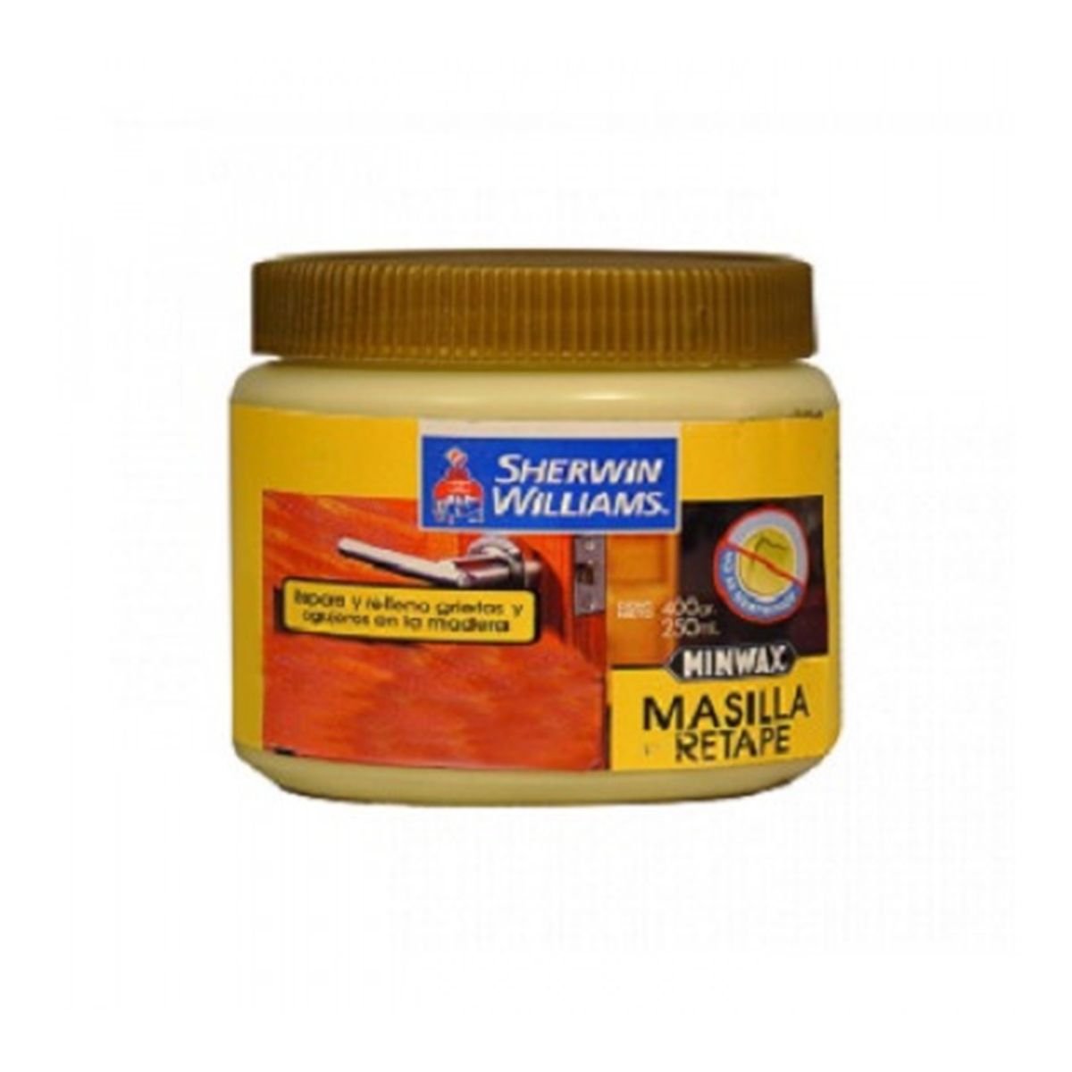 SHERWIN WILLIAMS - Masilla de retape alerce 250ml Minwax Sherwin Williams
