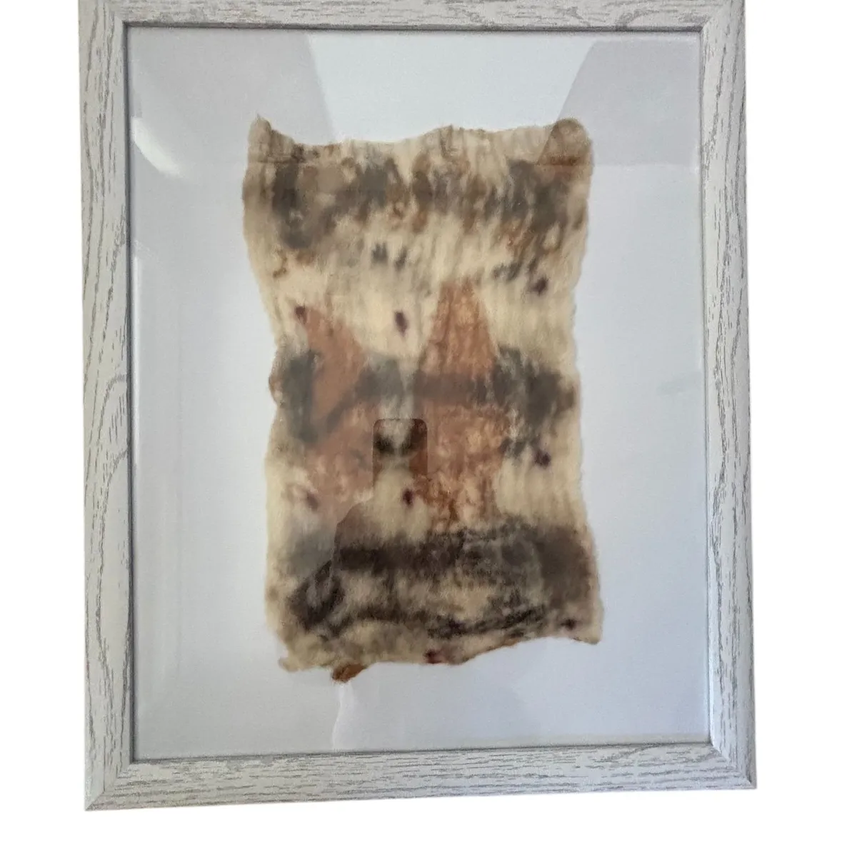 GOIC DISEÑOS - Cuadro exclusivo hecho a mano Fieltro trabajado con ecoprint