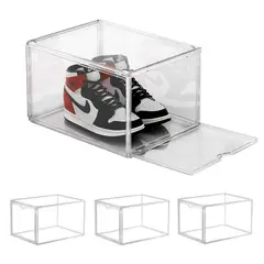 CASATUA - Caja Organizadora Zapatos Premium Banhaus Apilable Set x 4