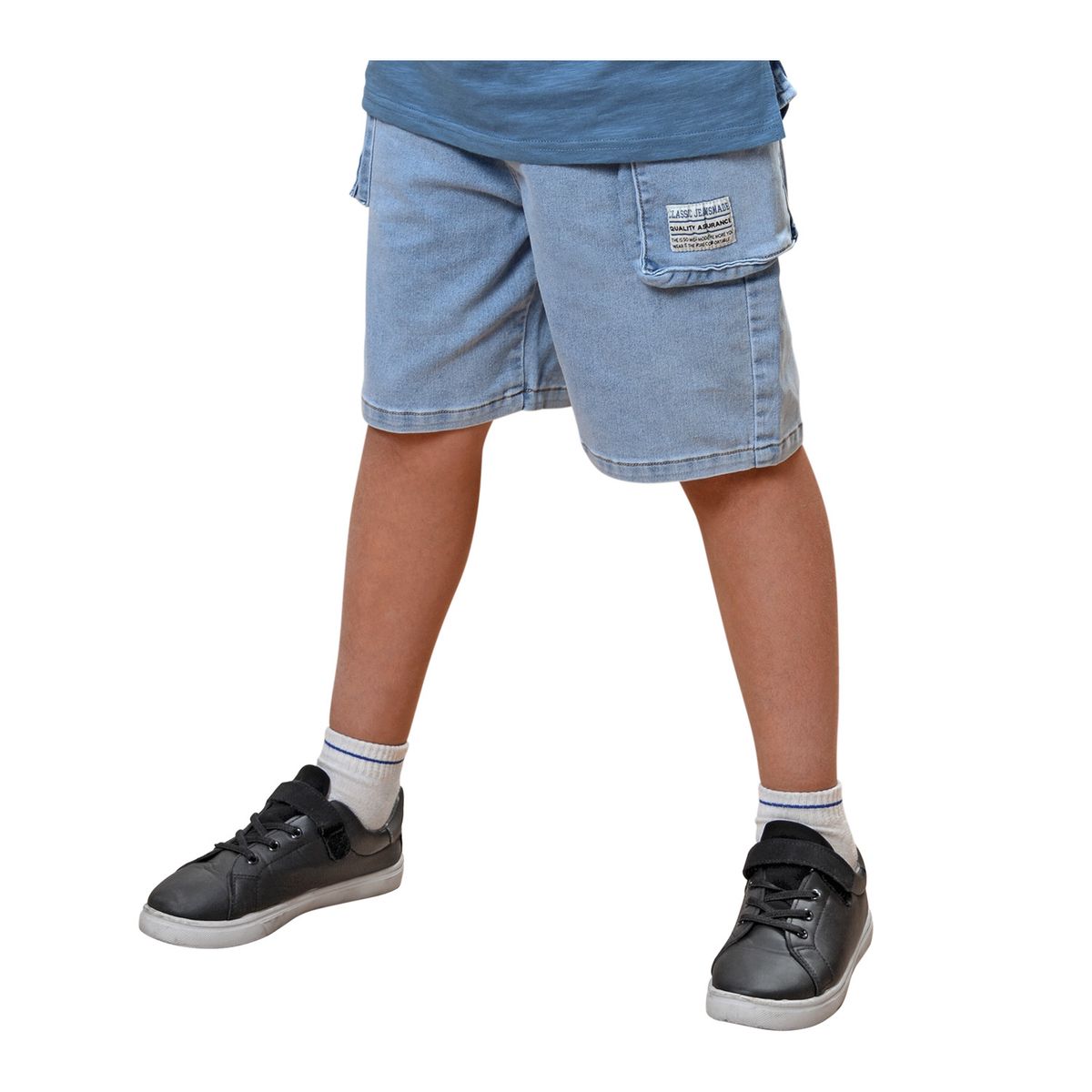 EXCEPTION - Bermuda Mezclilla Niño Exception