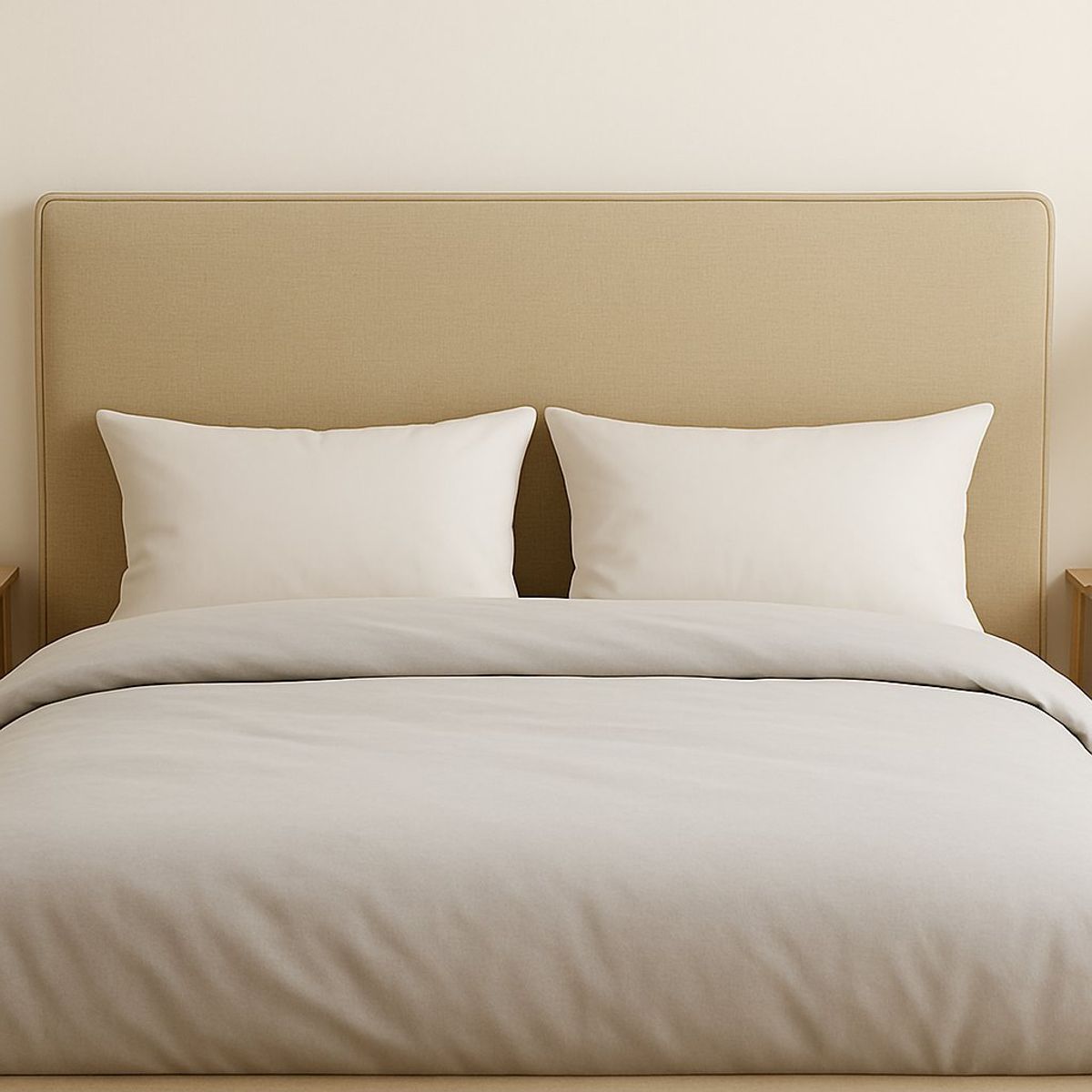 GENERICO - Respaldo Enfundado\Lavable Arrezo Beige – 2 Plazas