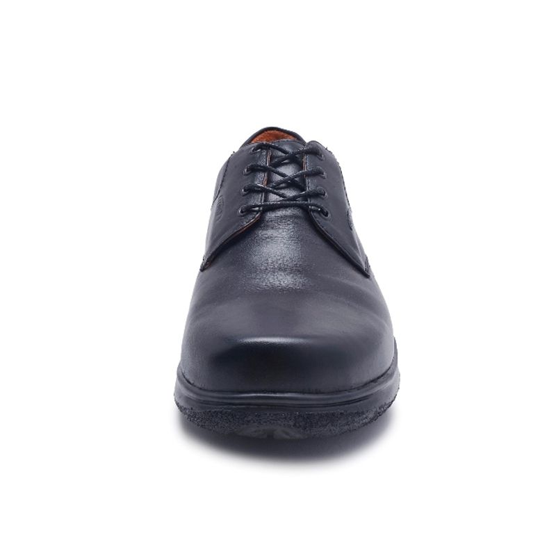 OVERLAND - CALZADO DE CUERO NEGRO PARA DIABETICOS MODELO 4452 TALLA 38