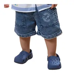 EXCEPTION - Bermuda Mezclilla Bebé Niño