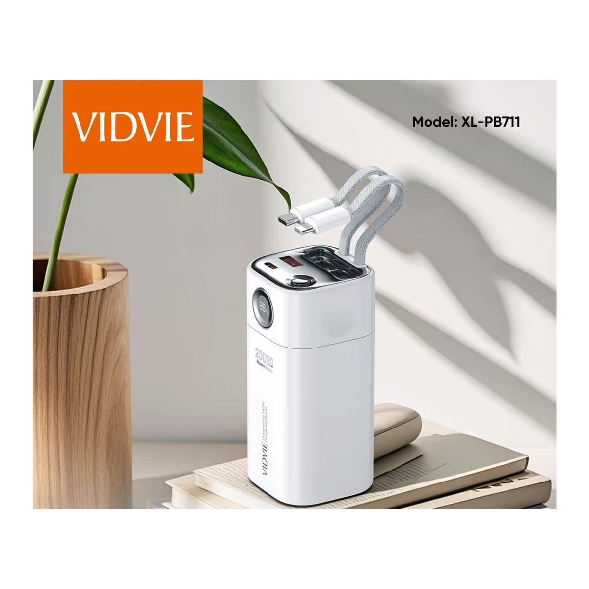 GENERICO - Cargador Portátil Powerbank Dual 20000mah Blanco