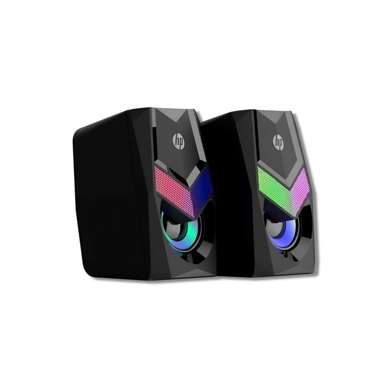 HP - Parlante USB HP Multimedia con Iluminación RGB DHE-6000
