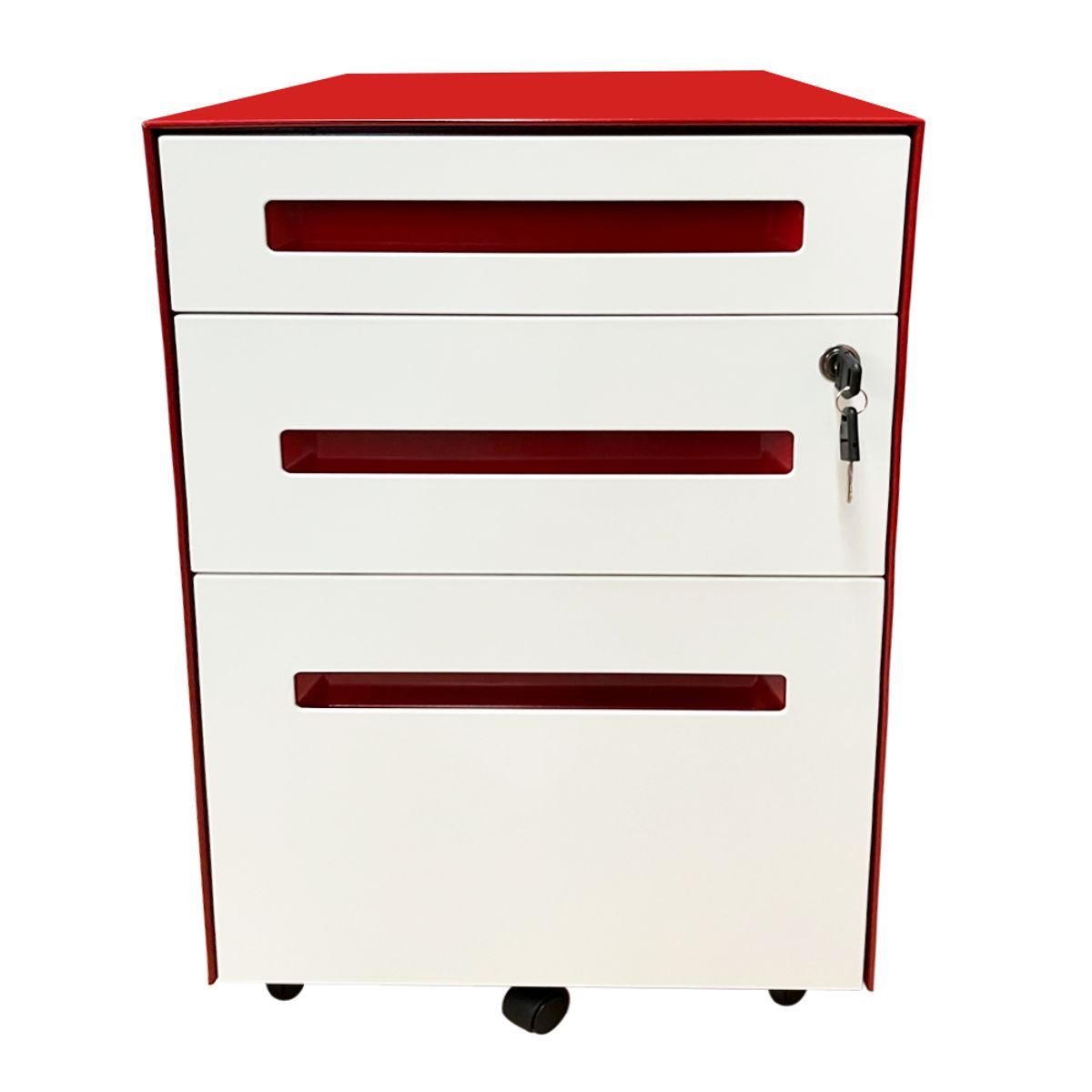 AGM - Cajonera Metálica 2 Cajones 1 Kardex Ruby