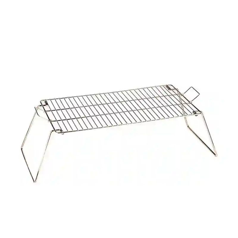 GENERICO - Parrilla de camping para asado 67x36x25 cm Bighouse