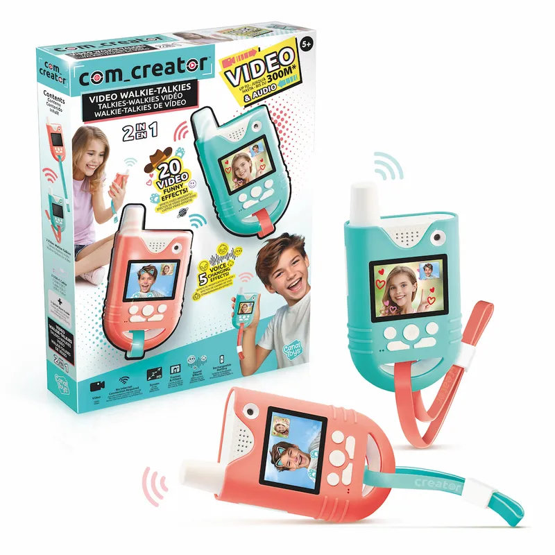 CANAL TOYS - Walkie Talkies con Video en Vivo