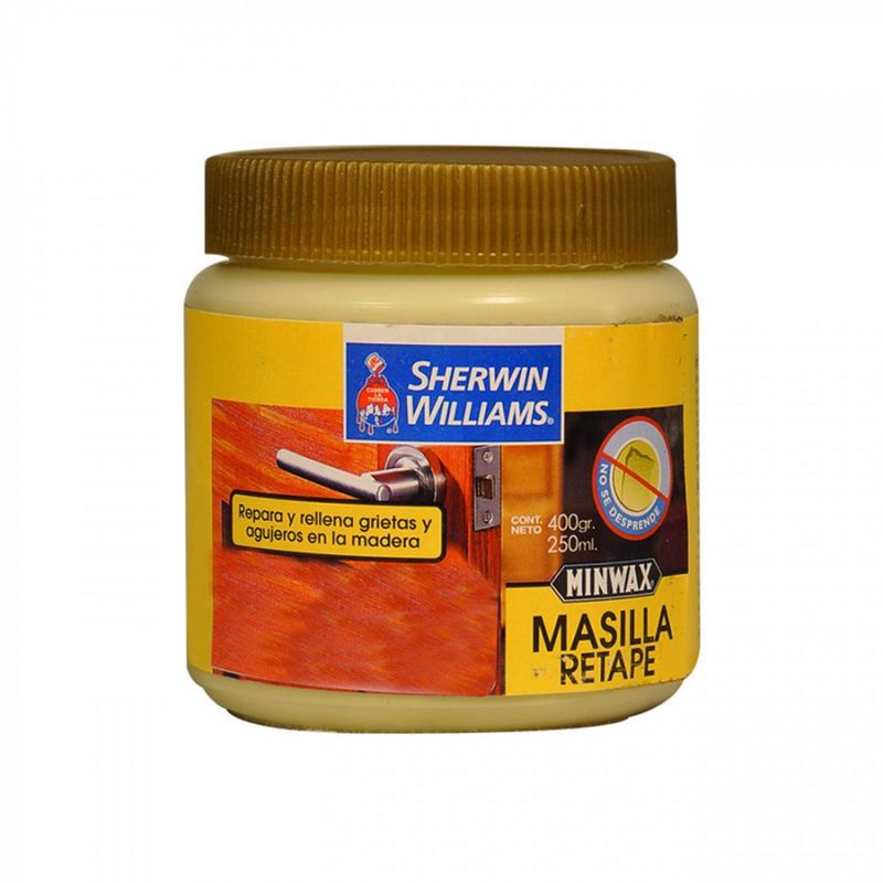 SHERWIN WILLIAMS - Masilla de retape roble 250ml Minwax Sherwin Williams