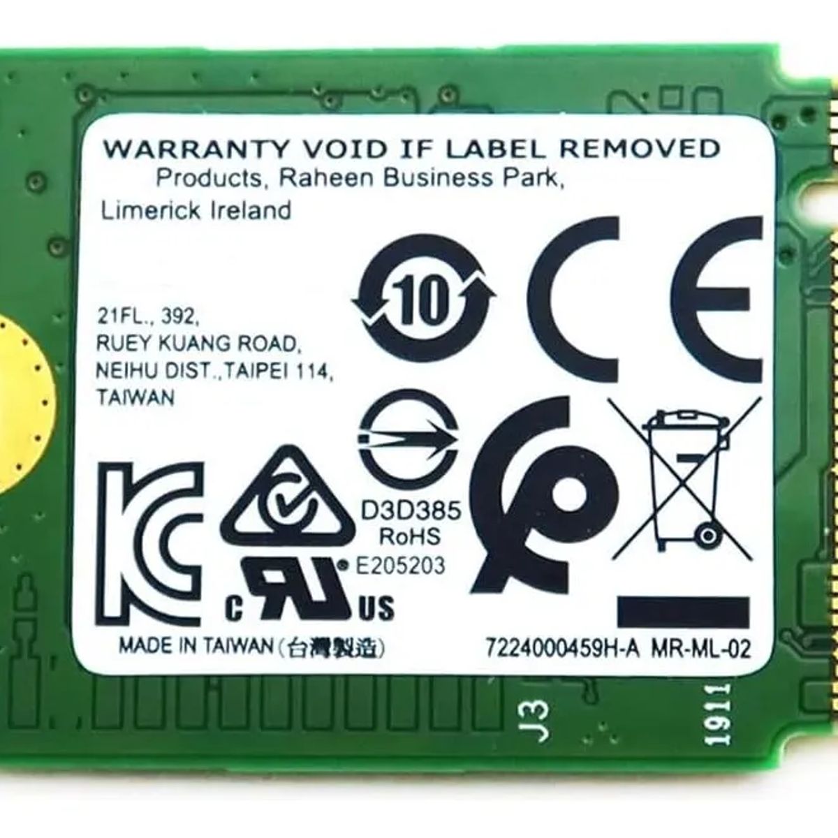 DELL - Ssd 256gb M2 Nvme Dell Lite-onultra Rápido Y Confiable Verde