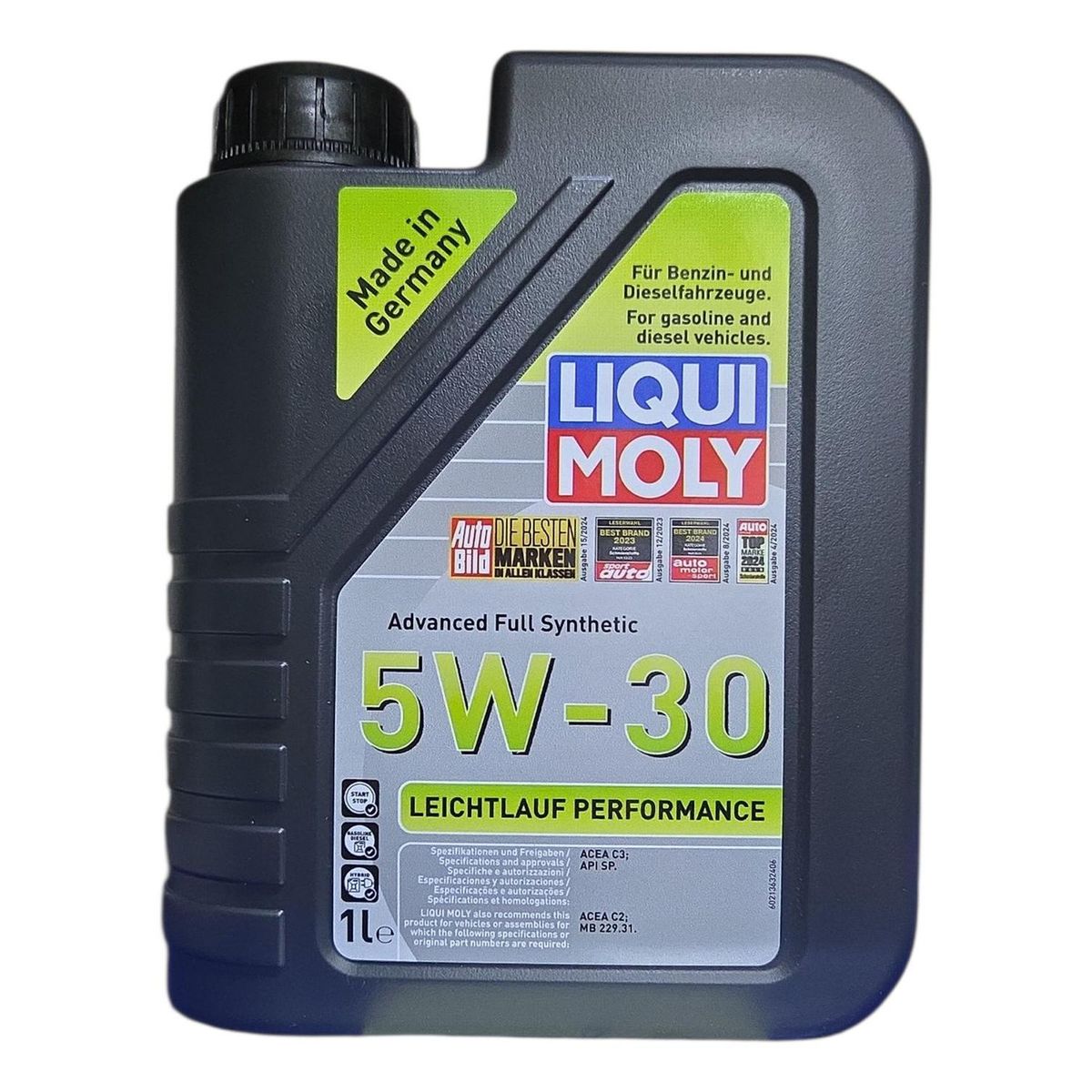 LIQUI MOLY - Aceite Motor 5w 30 Leichtlauf Perfomance Liqui Moly 1l