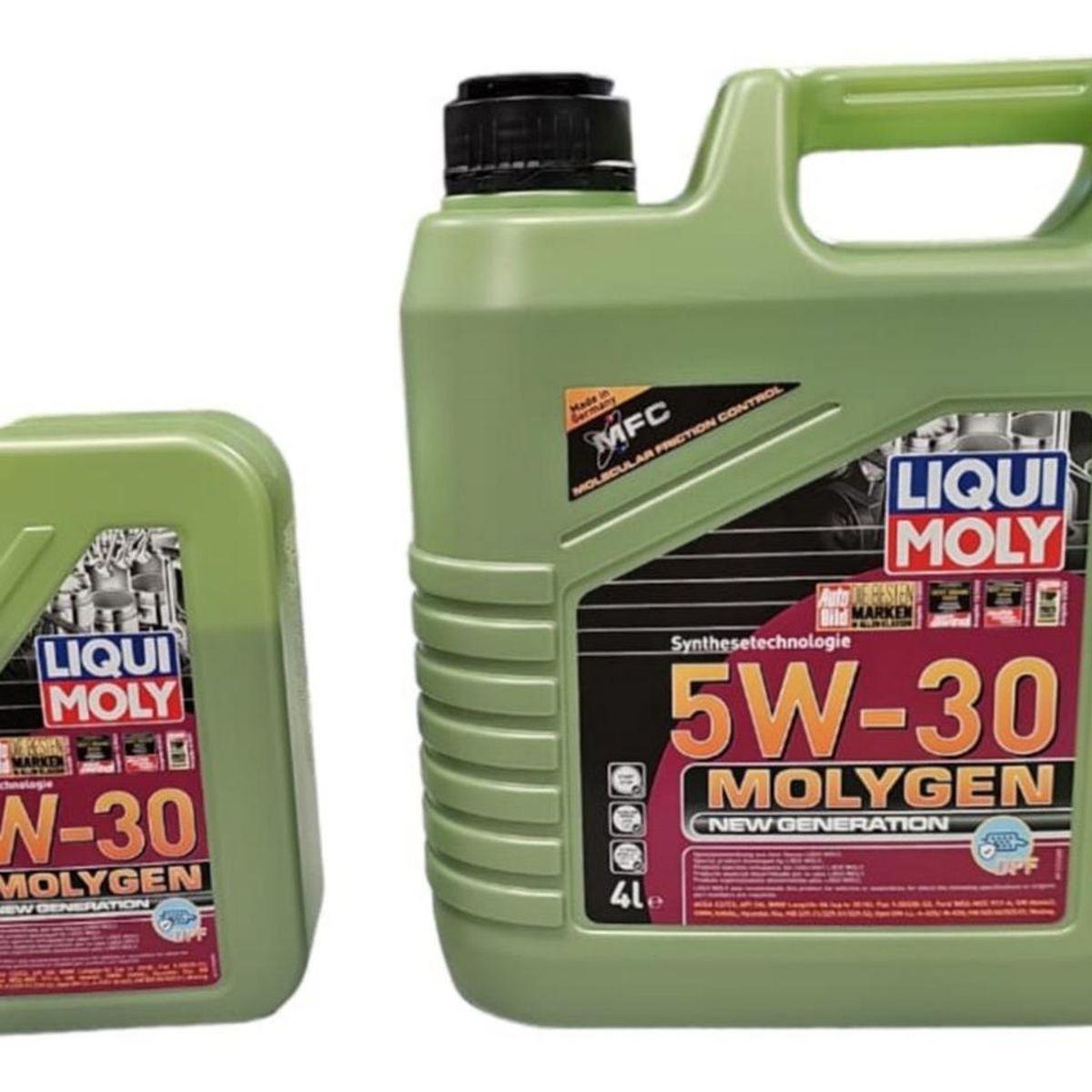LIQUI MOLY - Aceite Motor 5w 30 Liqui Moly Sintetico Molygen Dpf 5l