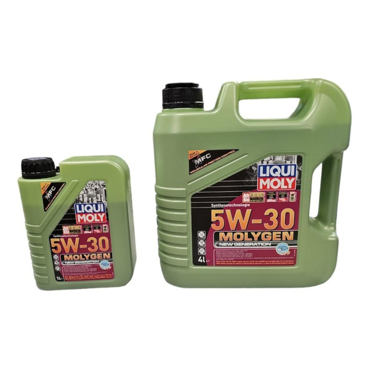 LIQUI MOLY - Aceite Motor 5w 30 Liqui Moly Sintetico Molygen Dpf 5l