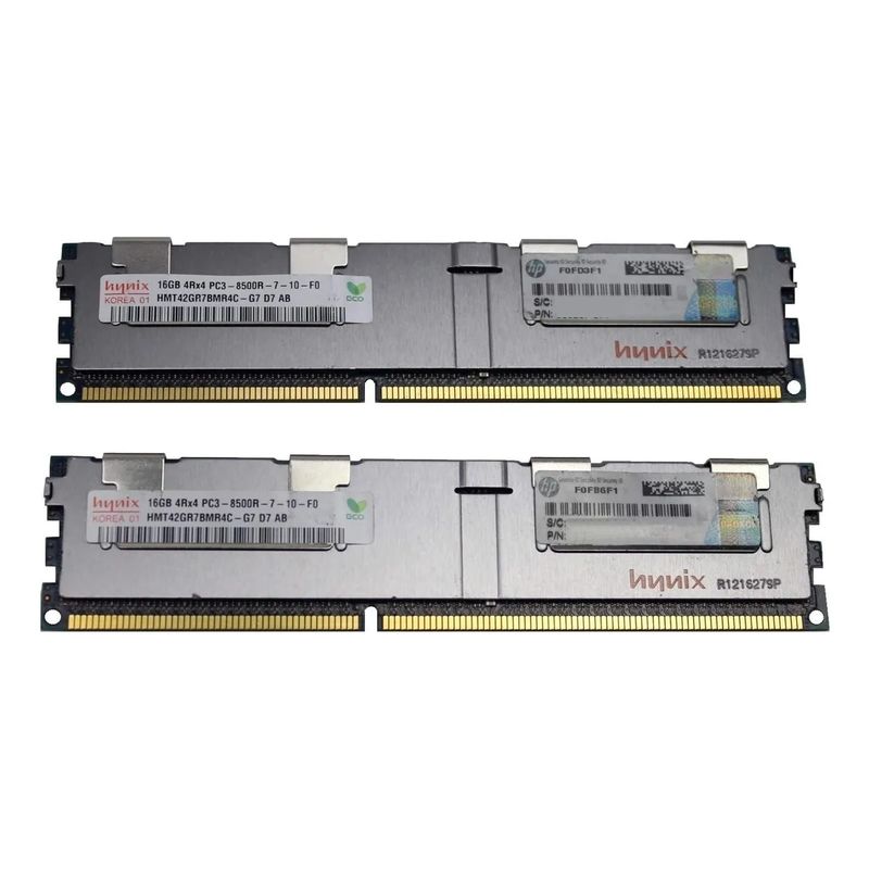 GENERICO - Memoria Ram Hynix 16gb Ddr3 Ecc 1066mhz Servidor Hp Dell Ibm Reacondicionado