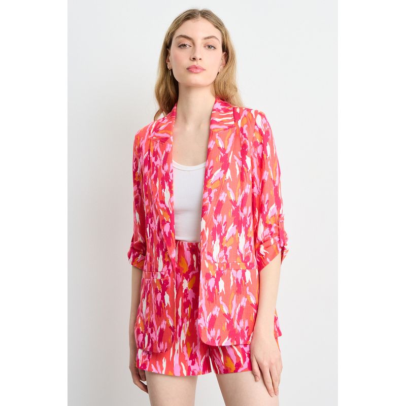 IO - Blazer Mujer Fucsia Io