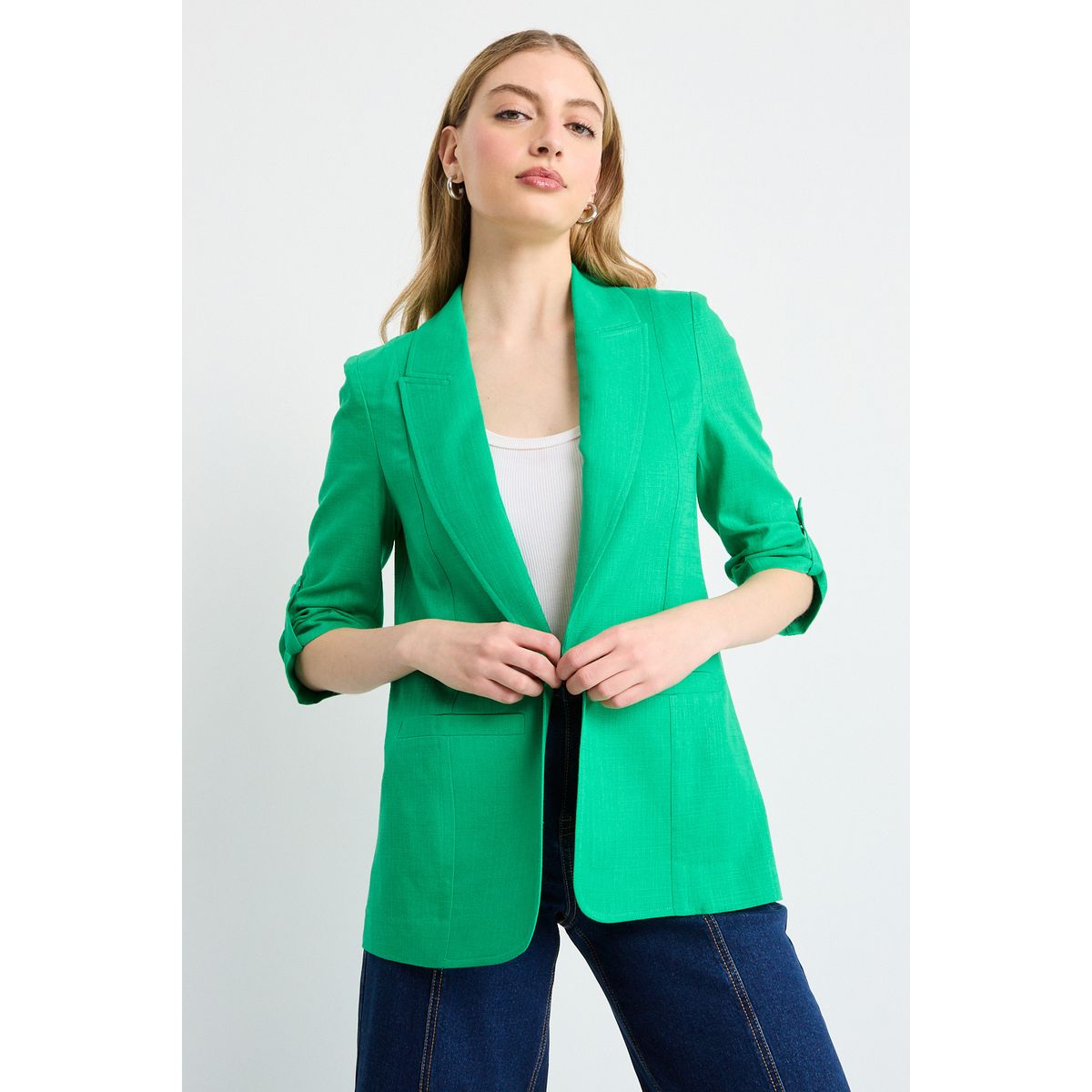 IO - Blazer Mujer Verde Oliva Io