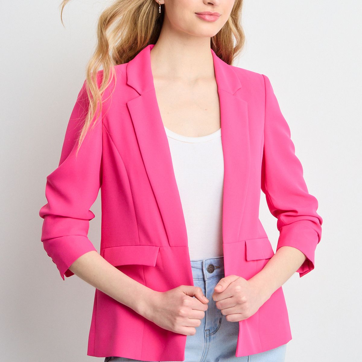 IO - Blazer Mujer Fucsia Io