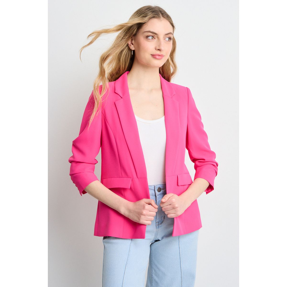 IO - Blazer Mujer Fucsia Io