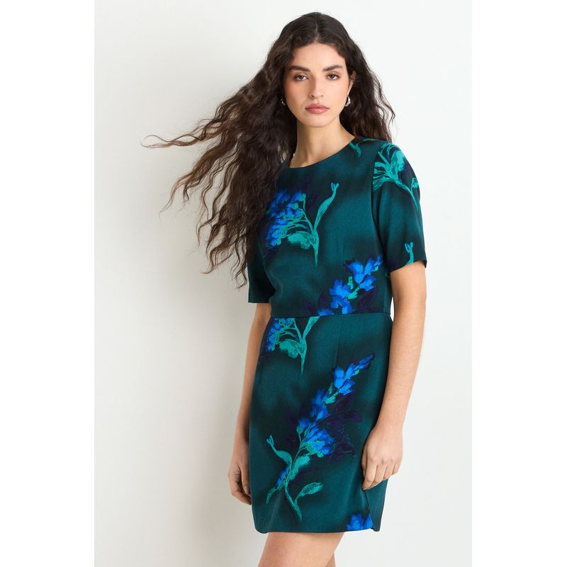 ASH - Vestido Corto Mujer Azul Ash