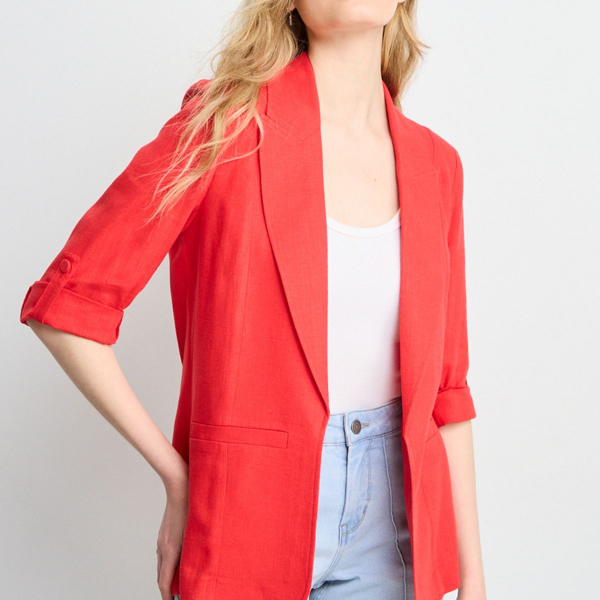 IO - Blazer Mujer Rojo Io