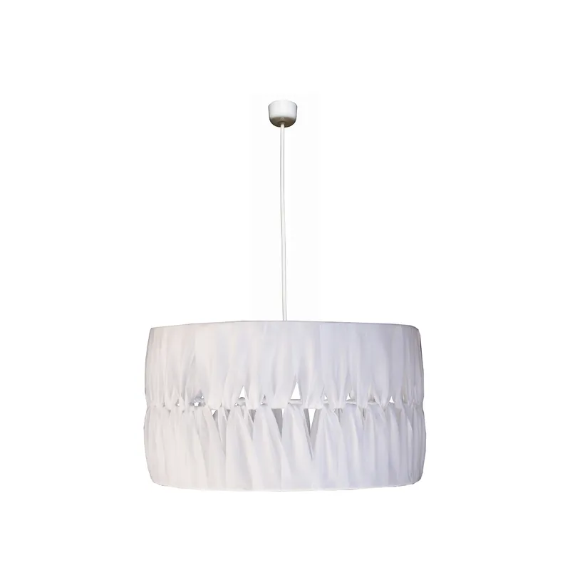 CAROLD STEVENS - Lámpara Colgante Macramé Blanco