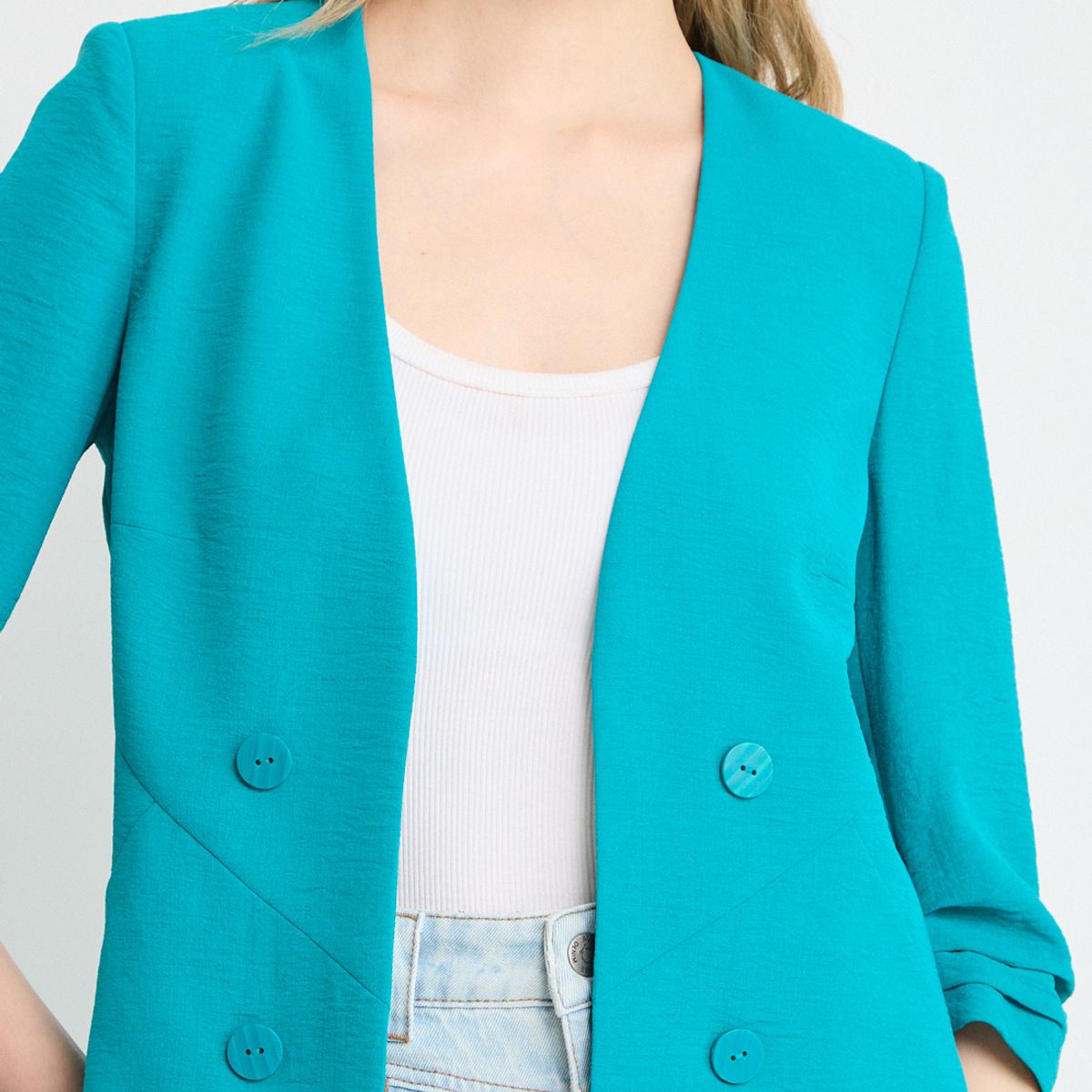 IO - Blazer Mujer Verde Io