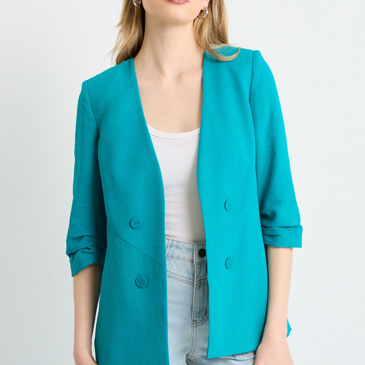 IO - Blazer Mujer Verde Io