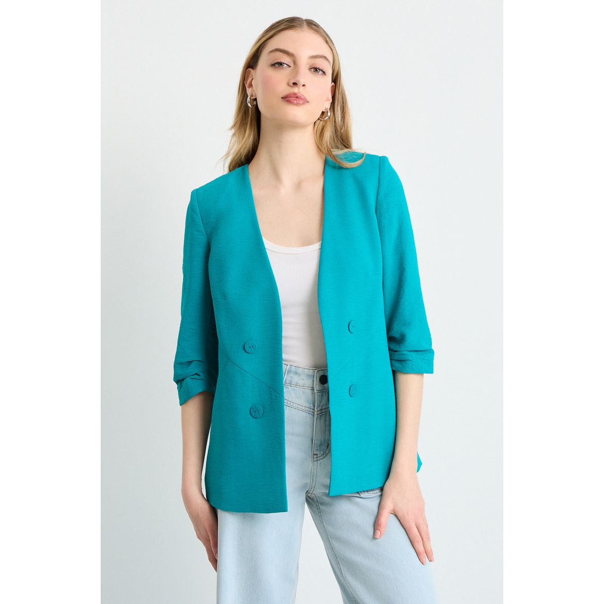 IO - Blazer Mujer Verde Io