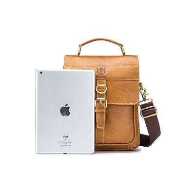 Imagen 2 del producto Bolso de cuero hombro Bullcaptain modelo Djb 302 tablet