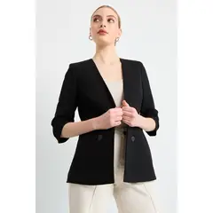 IO - Blazer Mujer Negro
