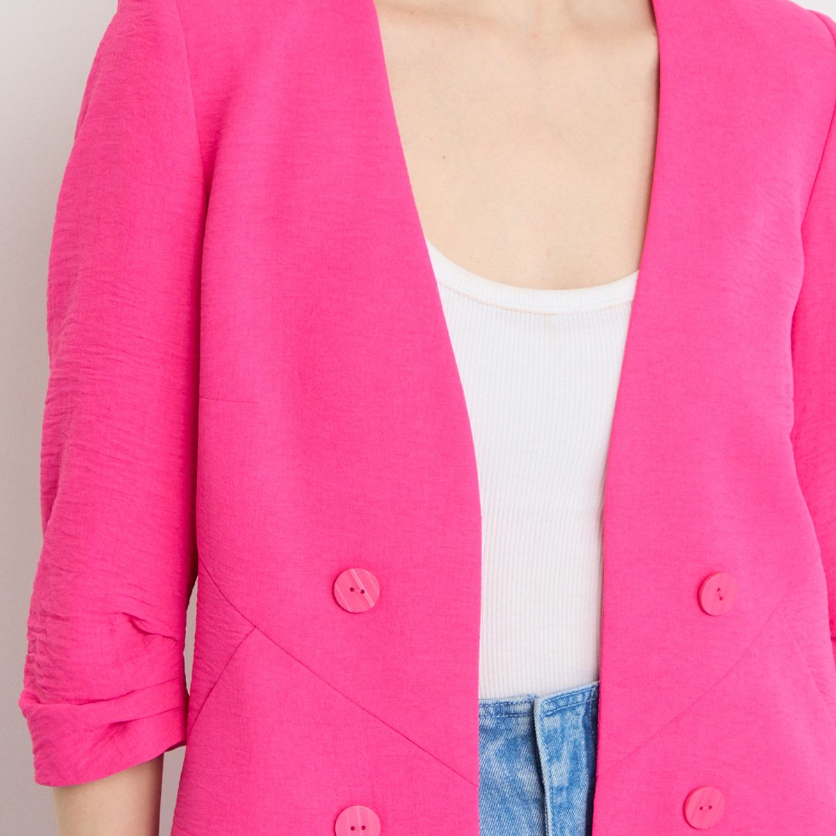 IO - Blazer Mujer Fucsia Io