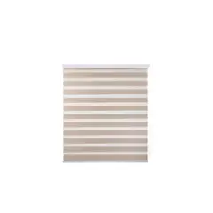 COTIDIAN - Cortina Roller Zebra Dia y Noche 120x250cm Cotidiana Beige