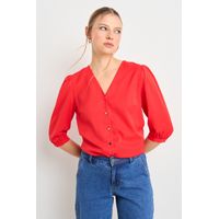 Blusas Mujer Rojo