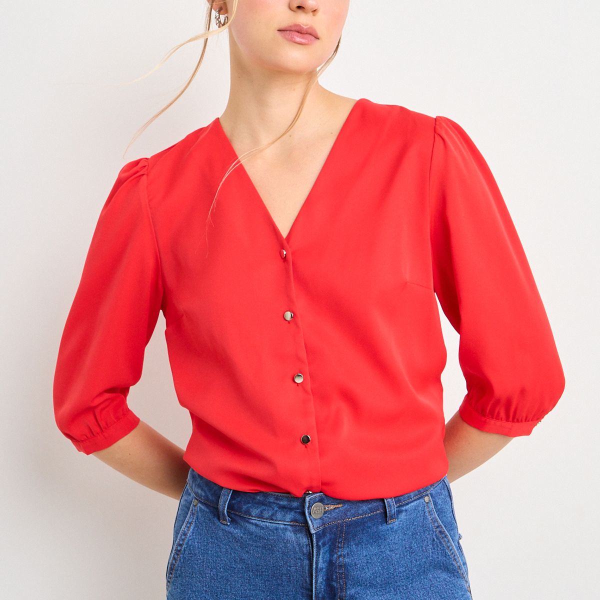 ASH - Blusas Mujer Rojo Ash
