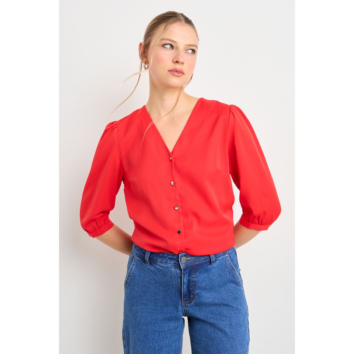 ASH - Blusas Mujer Rojo Ash