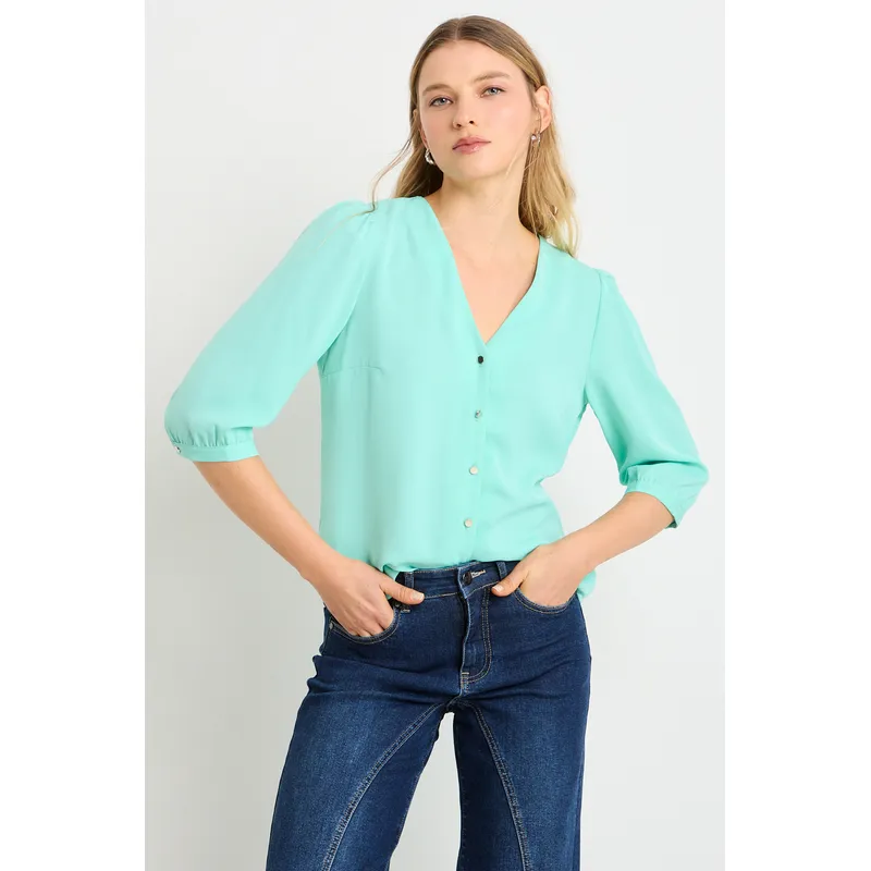 ASH - Blusas Mujer Verde Ash
