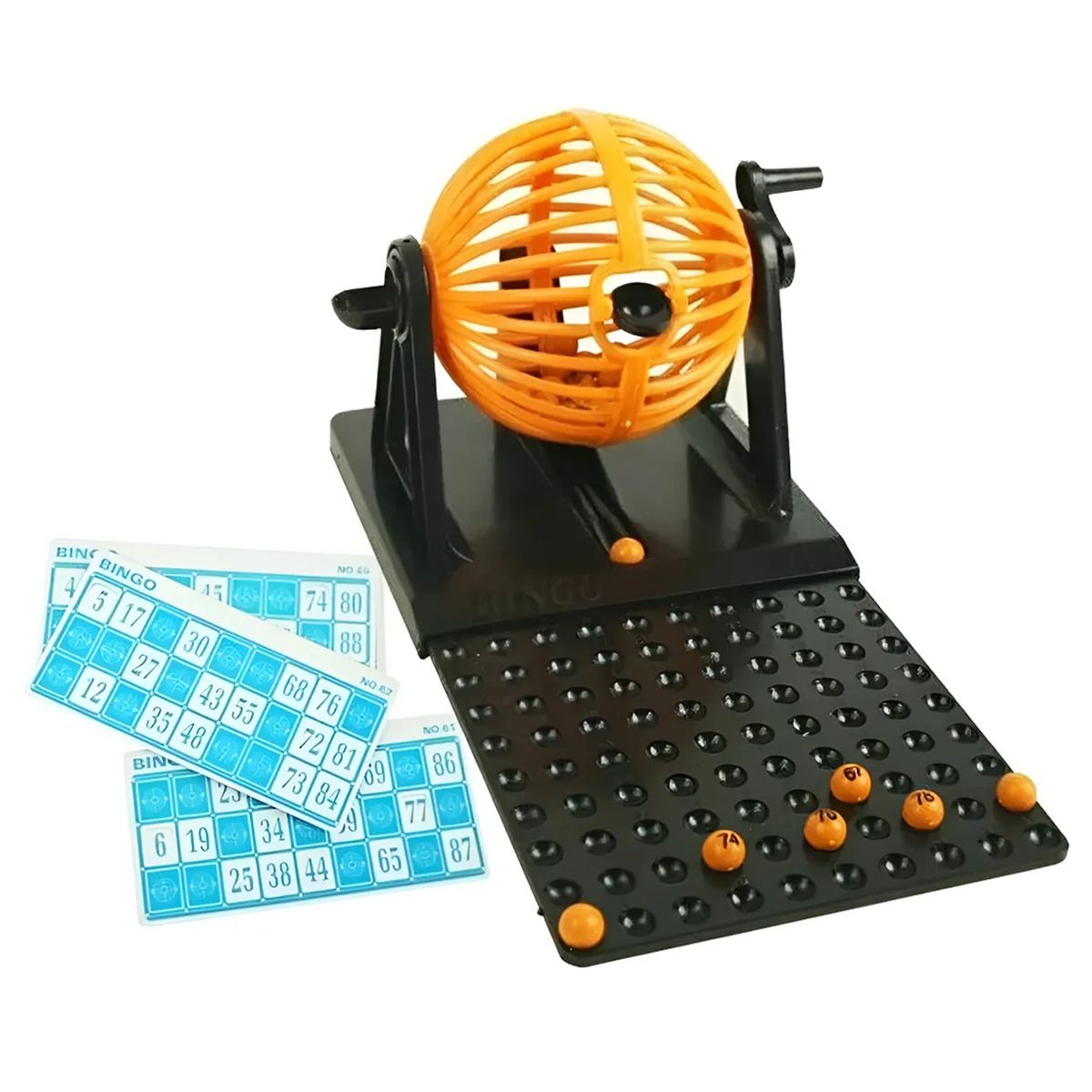 GENERICO - Bingo Lotto Tombola 12 Cartones 90 Numeros Bingo Familiar