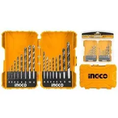INGCO - Set De Brocas 16pcs Metalconcretomadera Profesional