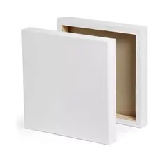 GENERICO - Lienzo Para Pintar Bastidor De Madera Lienzo Pintar 30x30cm