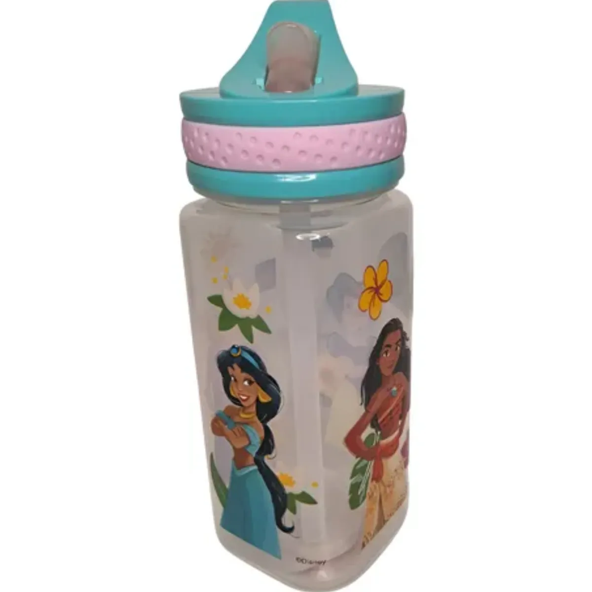 DISNEY - Botella Cuadrada 500ml Disney Y Marvel Antiderrame - Princesas