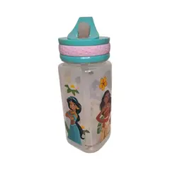 DISNEY - Botella Cuadrada 500ml Y Marvel Antiderrame - Princesas