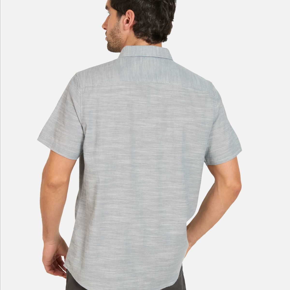 RIP CURL - Camisa MC Coasttrip Celeste Hombre Rip Curl