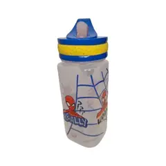 DISNEY - Botella Cuadrada 500ml Y Marvel Antiderrame - Spider-Man