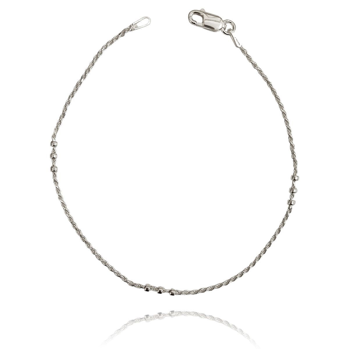 COGGIOLA - Pulsera Turbillón 3 Donas Plata Fina 925
